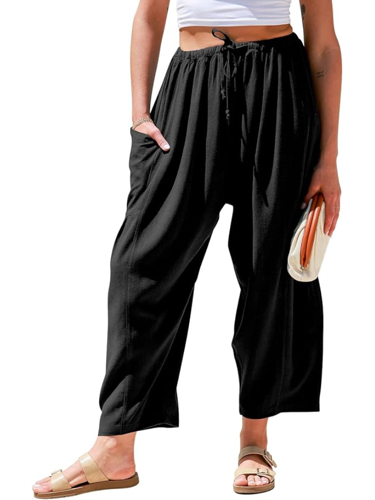 NEW ARRIVAL Women's Linen Wide Leg Summer Pants