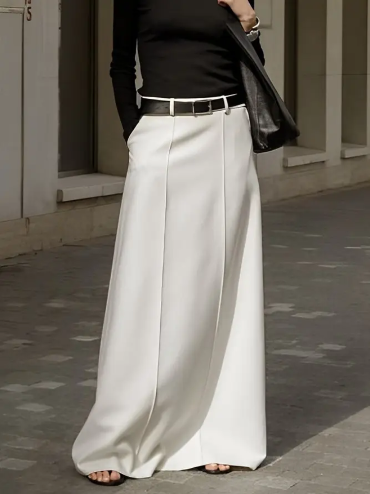 Ethereal Flow Tailored Skirt