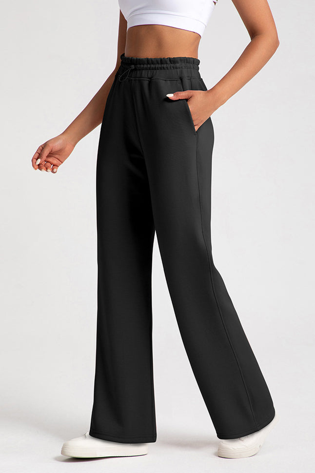 Loungehose mit weitem Bein für Damen