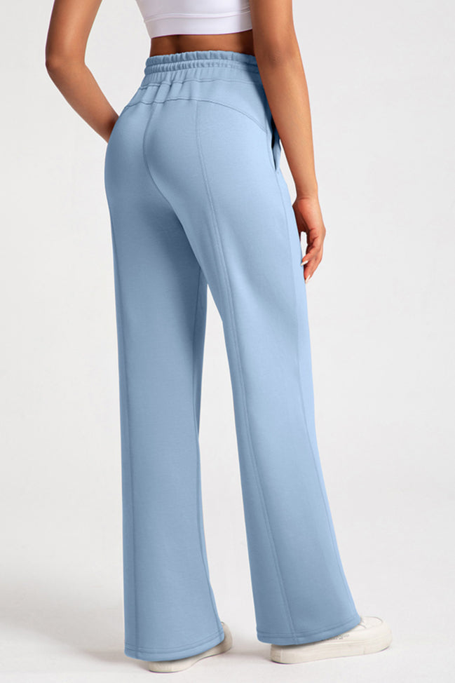 Loungehose mit weitem Bein für Damen