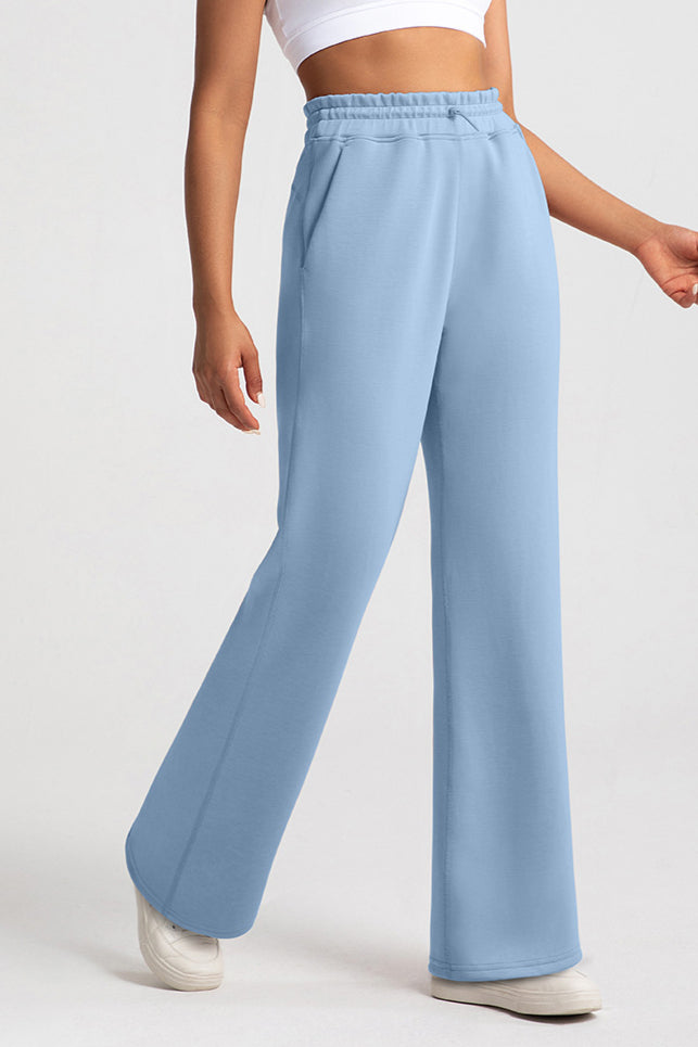 Loungehose mit weitem Bein für Damen