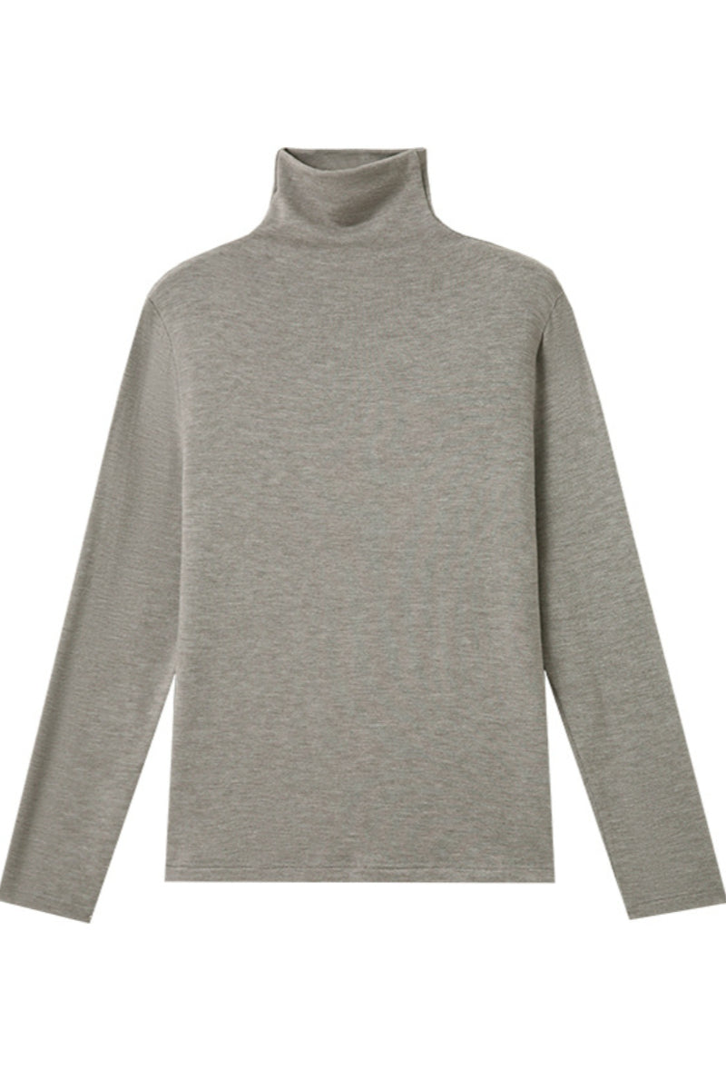 Casual Luxe Turtleneck Knitted Sweater