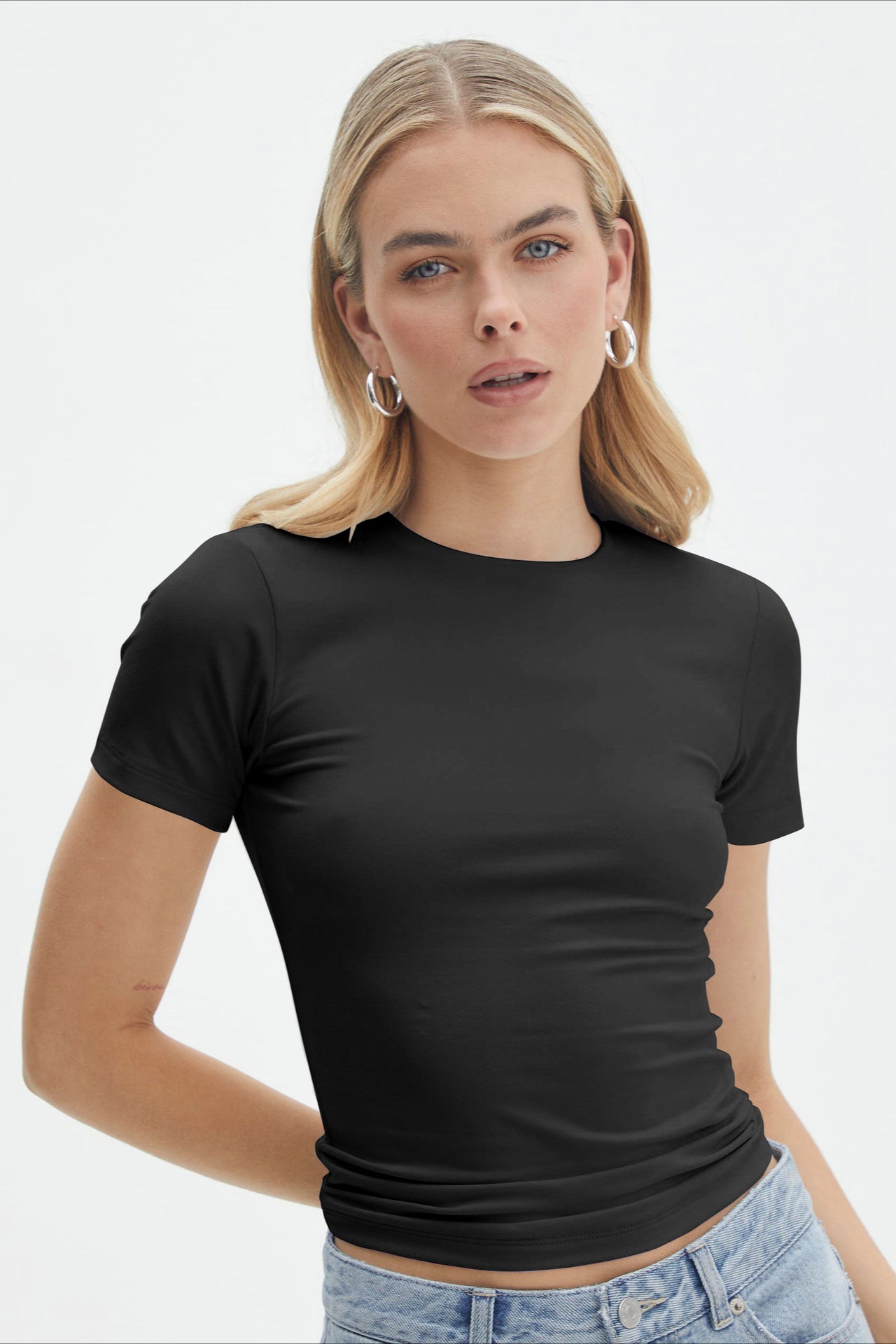 Damen Rundhals T-Shirt Classic