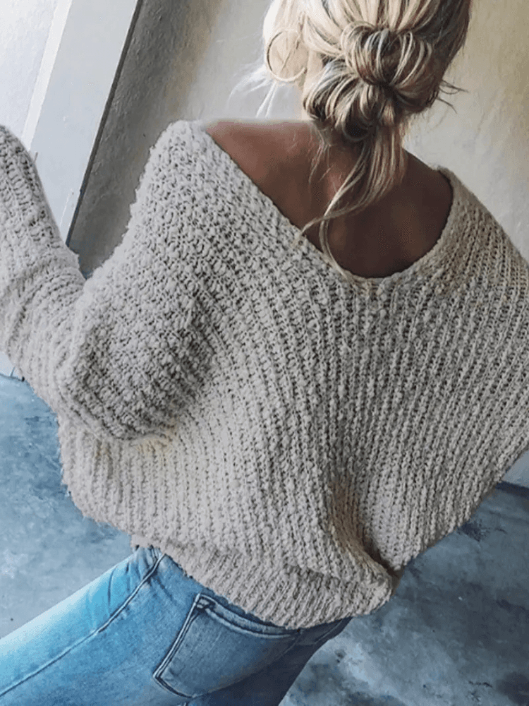 Whispered Avenues Knit Pullover
