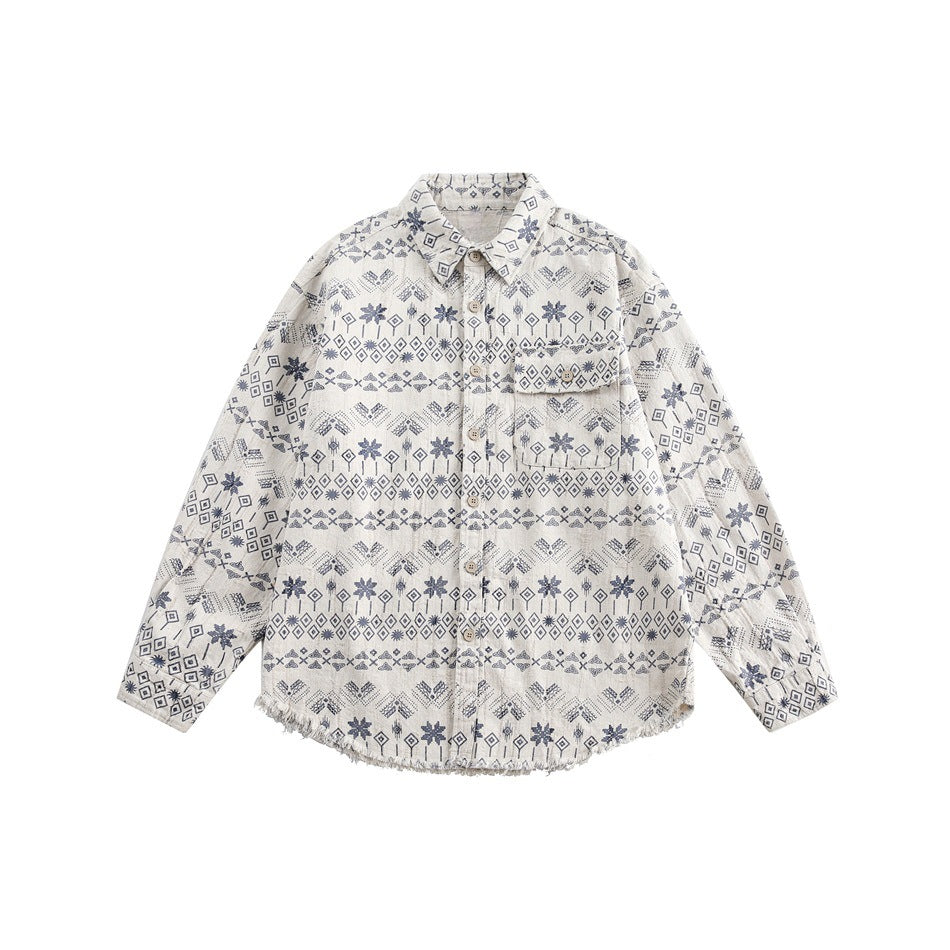 Coastal Tapestry Overshirt