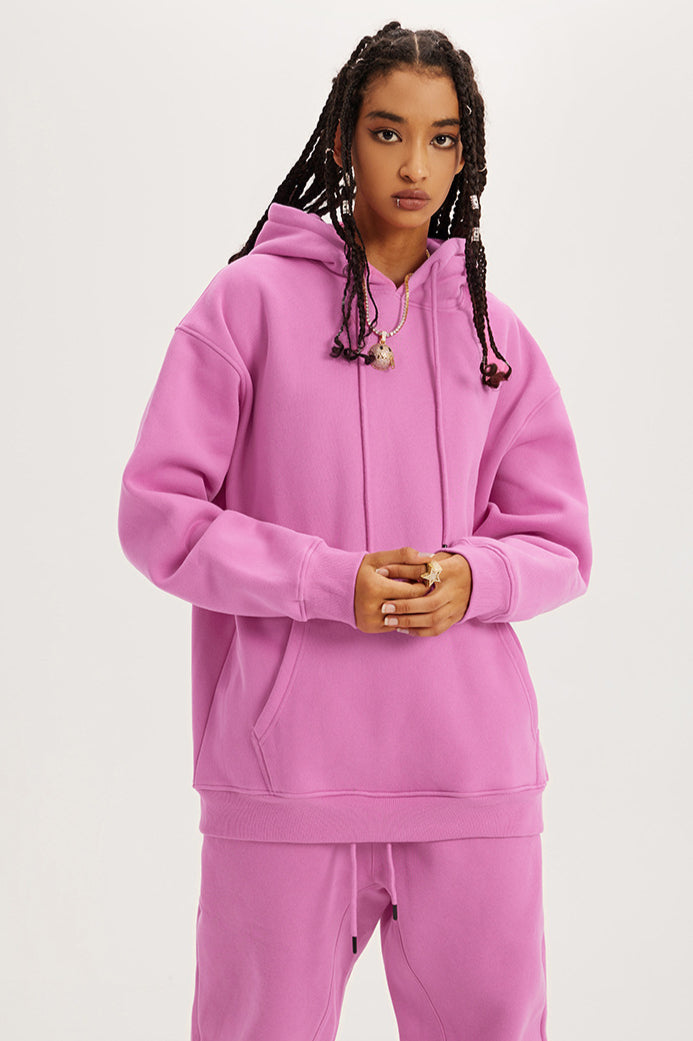 Damen Hoodie Oversize Kapuzenpullover Sweatshirt Modisch Lang Komfort