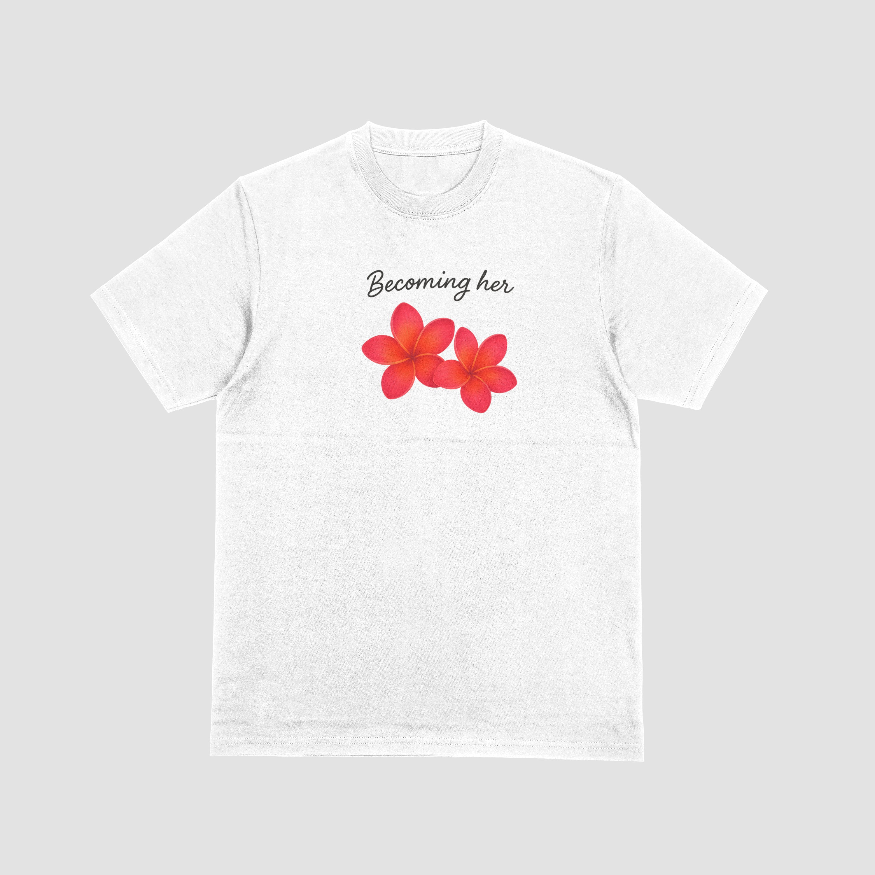 Becoming Her Floral Classic Tee
