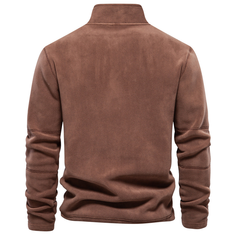 Men's Polar Fleece Half-Zip Sweatshirt