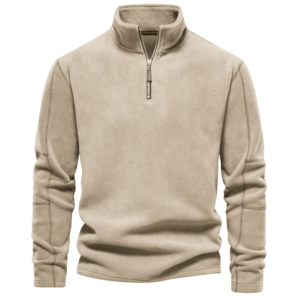 Men's Polar Fleece Half-Zip Sweatshirt