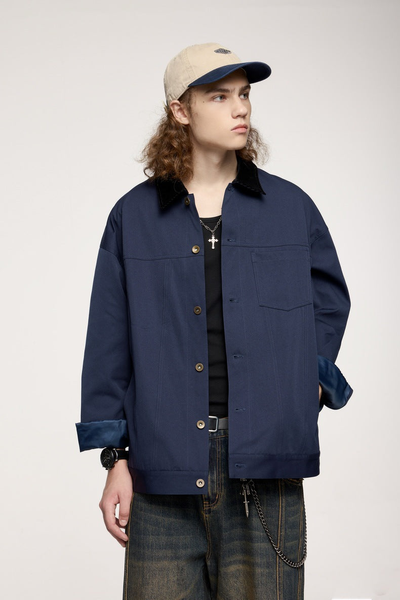 Versatile Durable Oversized Denim Jacket