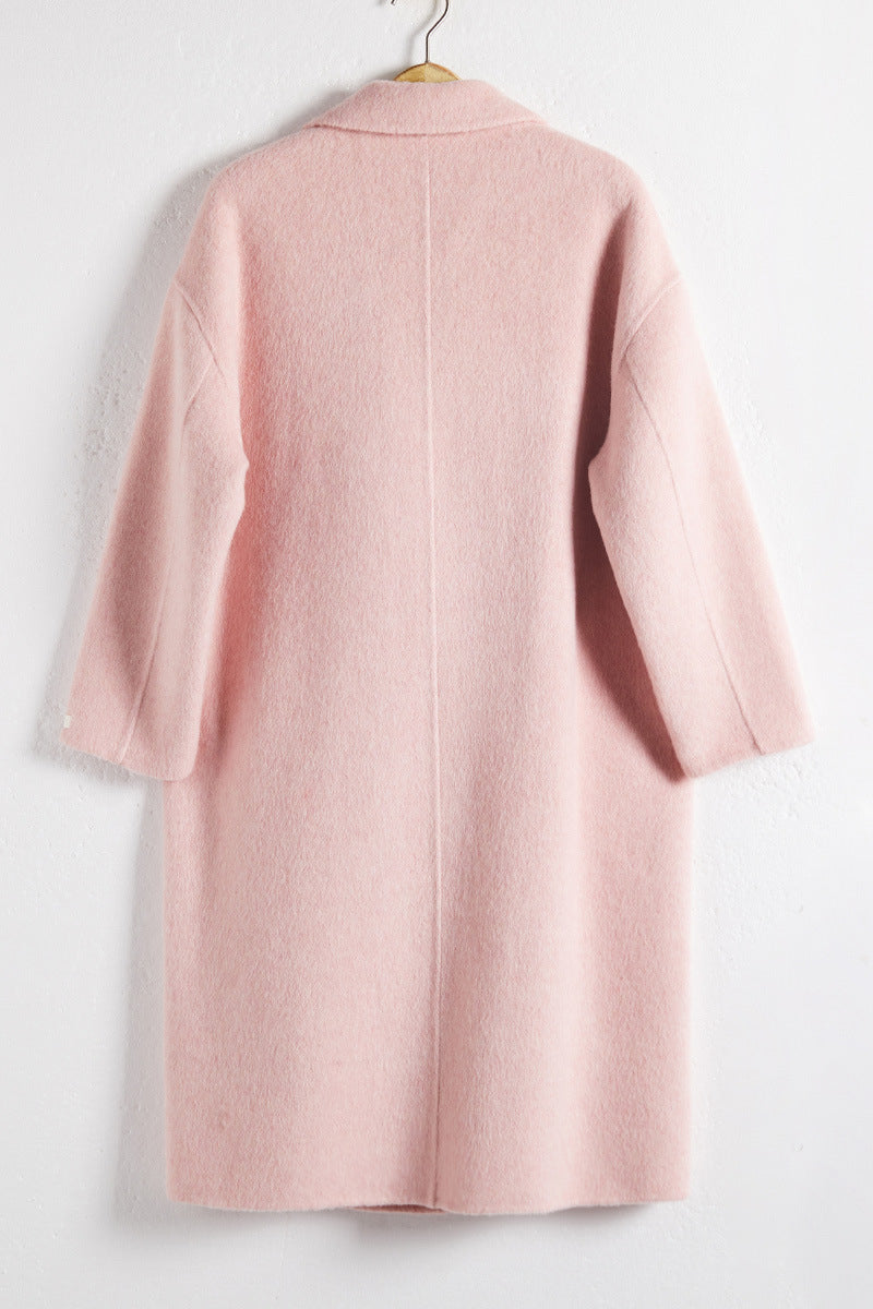 Warm Elegant Buttoned Long Coat