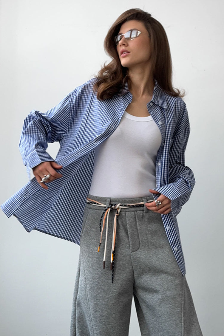 Marcellin Oversized Gingham Shirt