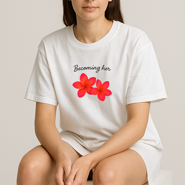Becoming Her Floral Classic Tee