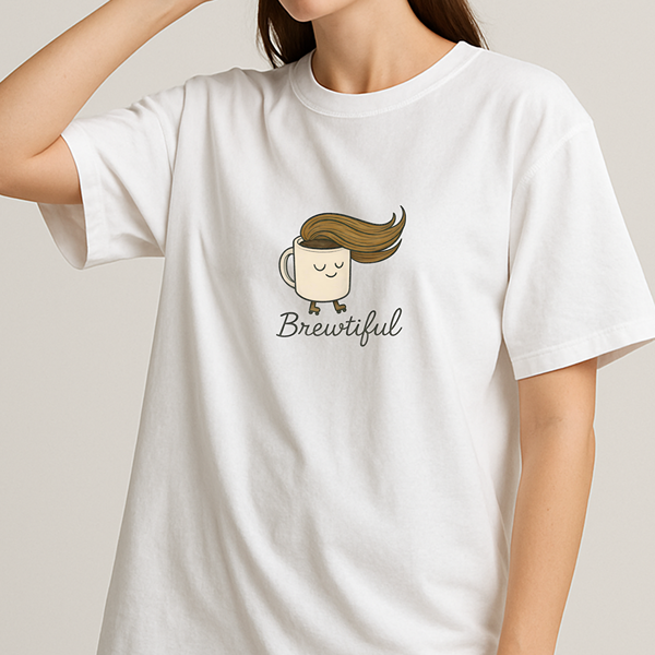 Der Prosecco | Oversize-Hemd aus reiner Baumwolle