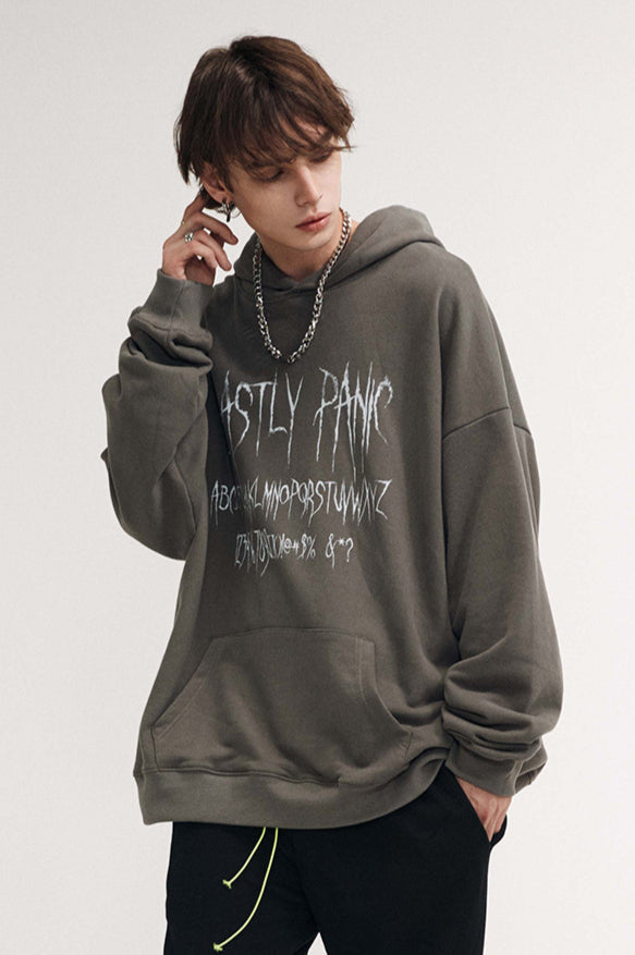 Lässiger Oversize-Hoodie mit Grafikdruck für Herren