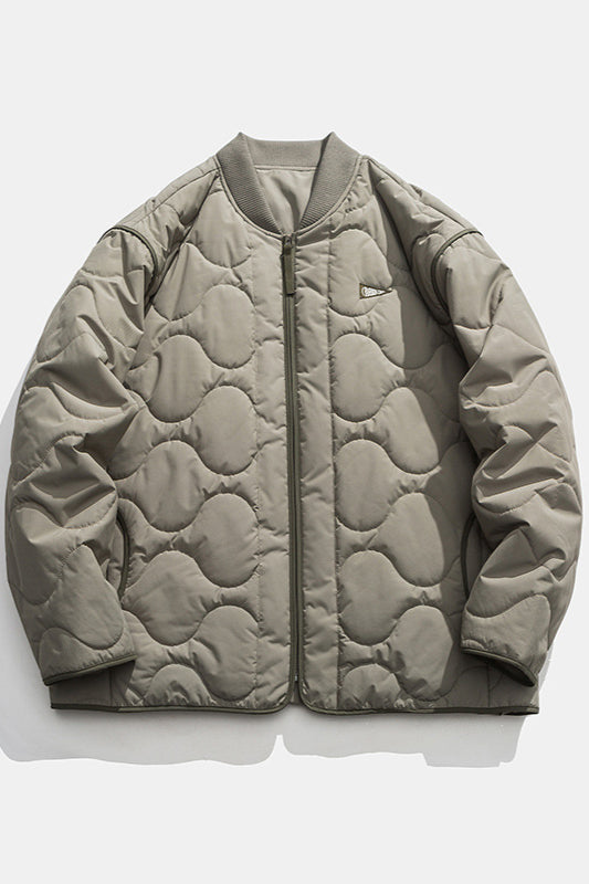 Lässige, bequeme, isolierte Pufferjacke für kaltes Wetter 