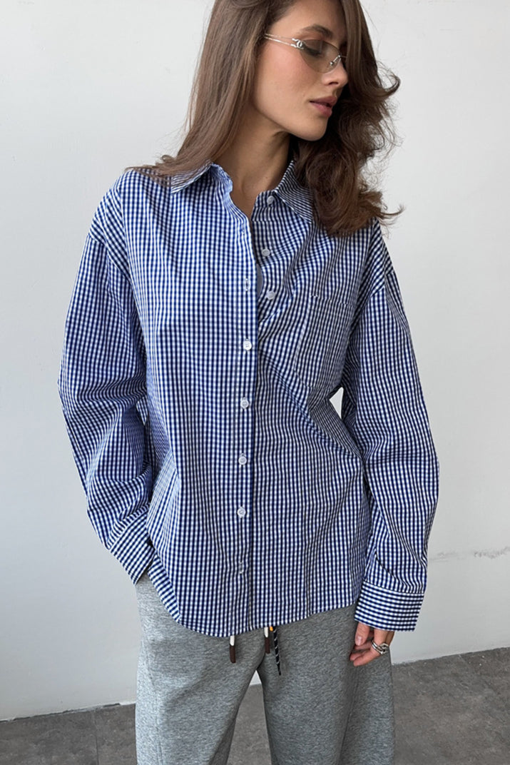 Marcellin Oversized Gingham Shirt