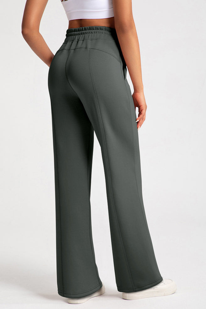 Loungehose mit weitem Bein für Damen