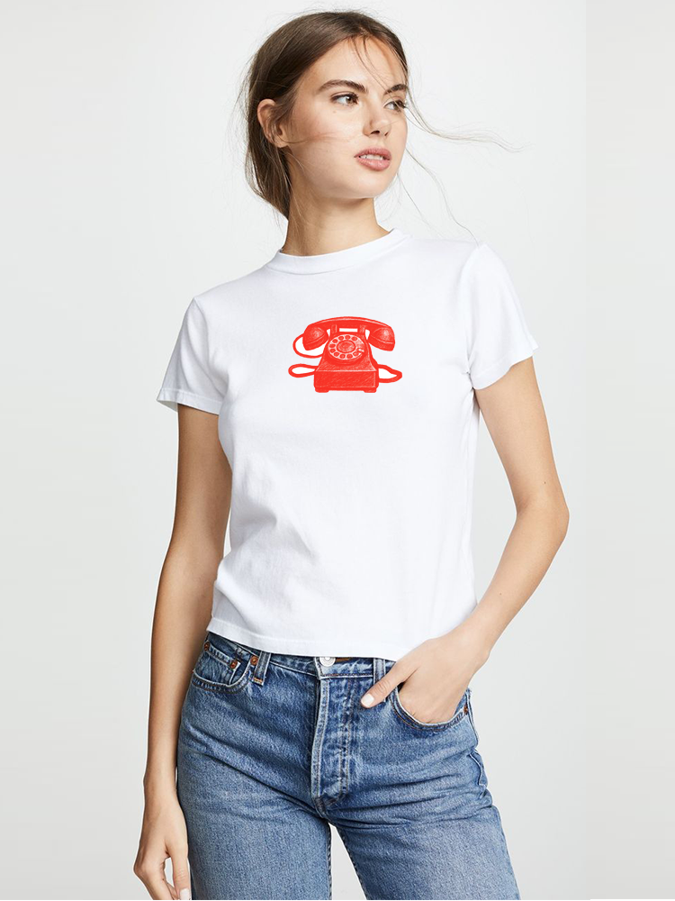 Retro Rotary Phone Classic Tee