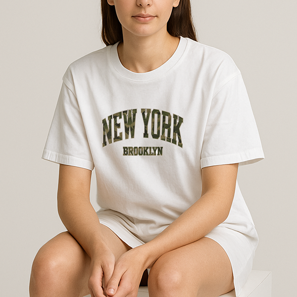 Camo Brooklyn Classic Tee