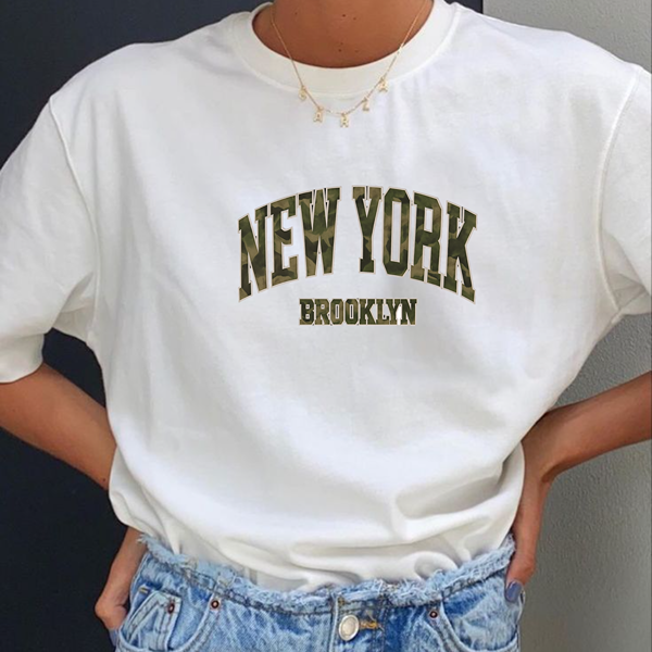 Camo Brooklyn Classic Tee